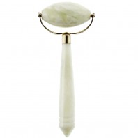 White Lotus Large Jade Roller - Designer Crystal Rollers